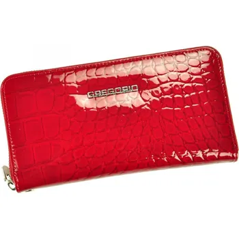 Dámská kožená peněženka červená - Gregorio Paulla červená