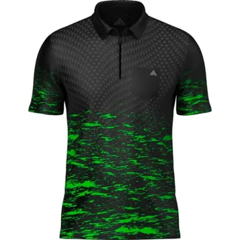 Pánská košile Arraz Košile Lava - Black & Green - 4XL