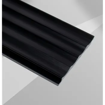 Lamelio Lamelový dekorativní profil ONDA / Černá 2,7 m