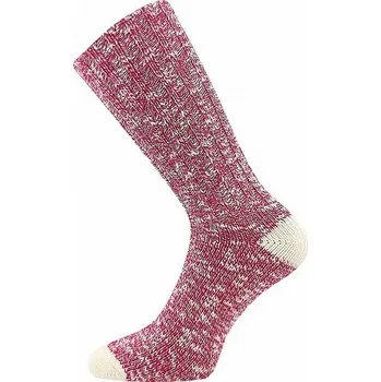 Dámské ponožky VoXX Boma Lonka Litex+ponožky VoXX Cortina, ponožky VoXX Cortina, VoXX, 119102 magenta 39-42 (26-28)