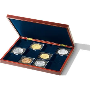 Obal pro sběratelský předmět Leuchtturm Kazeta Volterra pro 12 ks kapslí QUADRUM XL