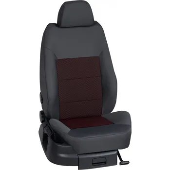 Potah sedadla Autopotahy Seat IBIZA / od r.2000->, 5/3 dveří, STANDARD > OR 0362 (OR 0362 / Tmavě šedý bok)