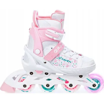 Kolečkové brusle Kolečkové brusle Raven Rosi svítící LED přední kola Velikost bruslí: EU 31-35