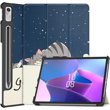 Příslušenství pro tablet Print chytré zavírací pouzdro na Lenovo Tab P11 Pro (2.Gen) - kočka