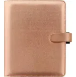 Filofax, Diář Saffiano Metallic, A5, rose gold