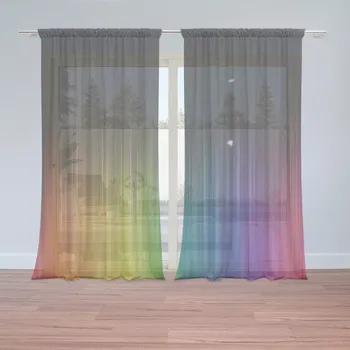 Záclona Záclony Duhová záře: 2 ks - 150x250 cm - Sablio