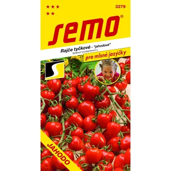 SEMO Rajče tyčkové jahodové 30 ks