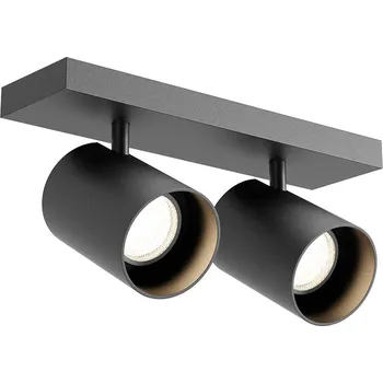 Redo Stropní reflektorové svítidlo CORINTH, š.26cm Barva: Černá