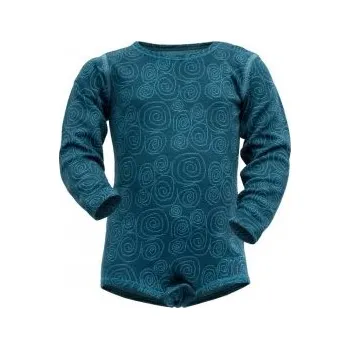 Kojenecký body Devold ACTIVE dětské body s dlouhým rukávem Flood