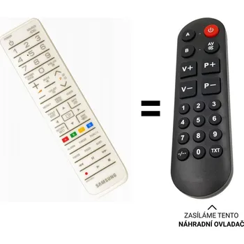 Dálkový ovladač Samsung BN59-01092A náhradní dálkový ovladač pro seniory