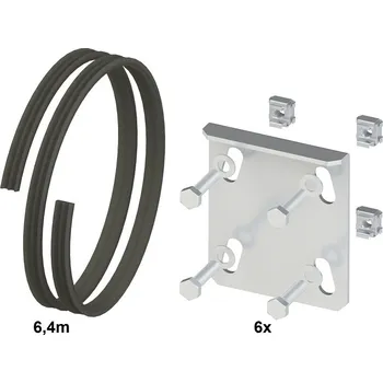Rozvaděč OEZ LETOHRAD OEZ Sada pro spojování skříní pro skříň QA V 1800, 2000 a 2200,, klín typ PD-Q13-SPC OEZ:47176