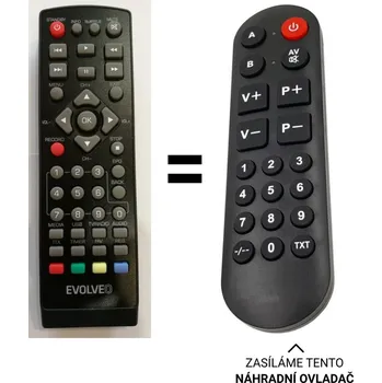 Evolveo Omega T2 náhradní dálkový ovladač pro seniory