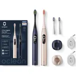 Oclean X Pro Digital Duo Set Gold&Blue sonické kartáčky, 2 ks