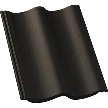 betonová krytina KMB HODONKA Elegant taška základní 1/1 černá