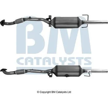 Filtr pevných částic Filtr sazových částic, výfukový systém BM CATALYSTS BM11154H