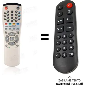 Samsung AA59-00116B = AA59-00128D náhradní dálkový ovladač pro seniory CW - 21C73W, CW21C73W