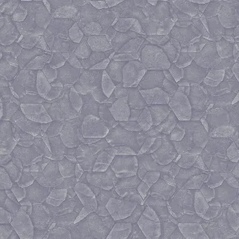 Tapeta Zambaiti Parati Luxusní šedo-stříbrná geometrická vliesová tapeta na zeď, Z54503, Fuksas, Zambaiti Parati, velikost 10,05 x 0,7 m