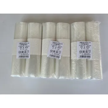 IMATECH Vakuovací rolka VROUBKOVANÁ 200×6000 mm (6 ks, 36 m)