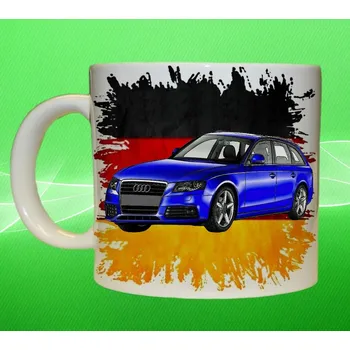 hrnek s Audi A4 avant