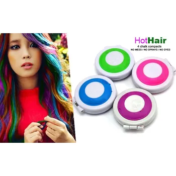Dětský spotřebič Křídová barva na vlasy Hot Hair 4 kusy