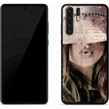 Pouzdro na mobilní telefon Gelový kryt mmCase na mobil Huawei P30 Pro - dívka