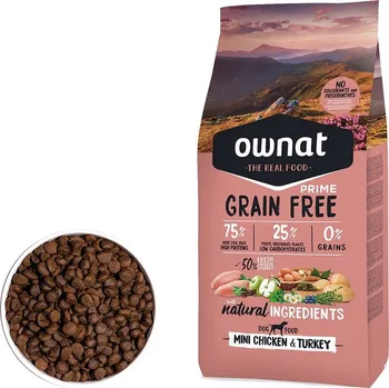 Krmivo pro psa OWNAT GF PRIME DOG Mini Chicken & Turkey 3kg