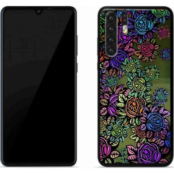 Pouzdro na mobilní telefon Gelový kryt mmCase na mobil Huawei P30 Pro - květiny 6