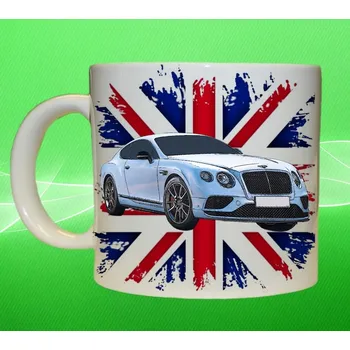 hrnek Bentley Continental GT 150ml (hrneček s osobním autem )