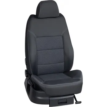 Potah sedadla Autopotahy Honda CITY / od r.2008->, 5 dveří, S, LS, ES, KOMFORT > OR 0013 (OR 0013 / Tmavě šedý bok)