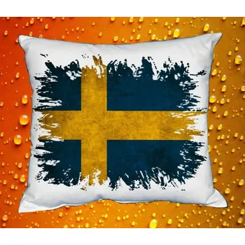 Polštář Polštářek s vlajkou ŠVEDSKO