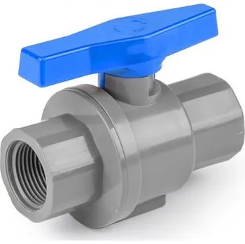 Vodovodní kohout Bradas Zahradní kulový kohout PN10 PVC jednošroubový 2" / 2" vnitřní závit