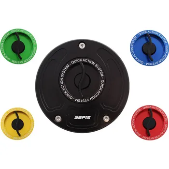 Quick víčko nádrže Kawasaki Červená