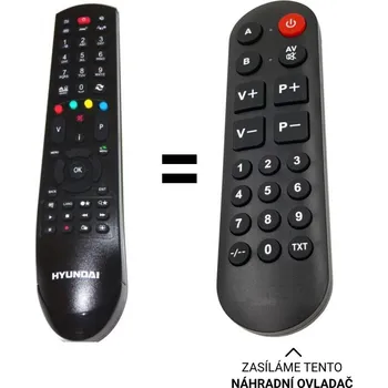 Dálkový ovladač Gogen DLH32285 SMART náhradní dálkový ovladač pro seniory