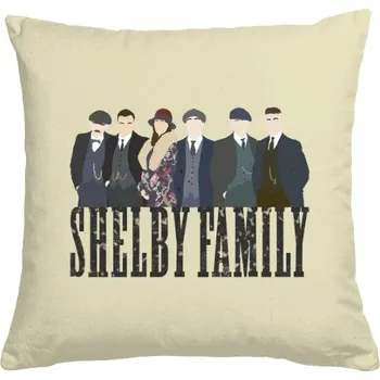 Pánská móda Polštář bavlněný s potiskem PB Shelby Family