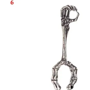 Prsten Stylový kovový prsten jako držák cigarety - 6