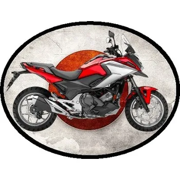 Nášivka nášivka HONDA NC750X Ovál (nášivky motorky)