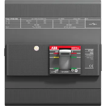 vypínač a zásuvka ABB TMAX XT - ODPÍNAČXT3D 250 4p F F 1SDA068211R0001 1SDA068211R0001