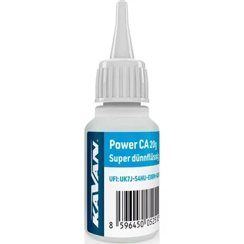 Průmyslové lepidlo KAVAN Power CA 20g super řídké vteřinové lepidlo (DE) - expresní doprava