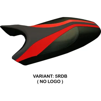 Moto sedlo TPZ Italia Potah sedla Ducati Monster (94-07) Freccia model potah sedla: bez loga 5RDB (red-black)