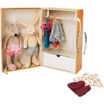MOULIN ROTY Moulin Roty Myška a zajíček v kufříku