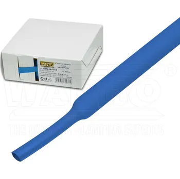 kabelová chránička WAPRO Bužírka WST2 25,4/12,7 smrštovací modrá box 5m WPR8050