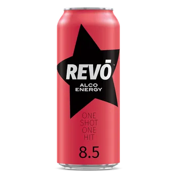 Pivo REVÓ Alco Energy Cherry 0,5l 8,5% (plech)
