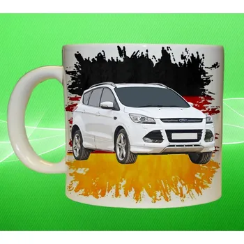 hrnek Ford Kuga 150ml (hrneček s osobním autem )