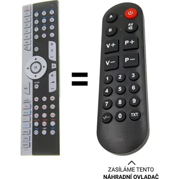 MEDION LIFE P17005 MD30445 náhradní dálkový ovladač pro seniory