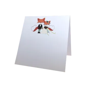 Svatební dekorace Svatba-eshop Svatební jmenovka bílá s lištičkami vysoká