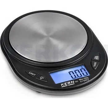 Průmyslová váha Váhy kapesní Kern, série TGC, Typ: TGC 1K-3S05, Vážní deska [mm]: Ø 81, Skutečný dílek [g]: 1, Váživost [g]: 1000, Balení [ks]: 5