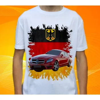 Pánské tričko tričko Mercedes Benz CLS 63 AMG 3XL