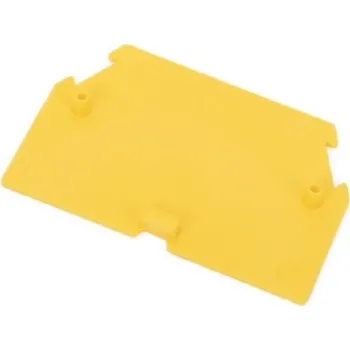 Rozvaděč ELEKTRO BEČOV Přepážka RSA 6 A/10 A koncová žlutá B941261