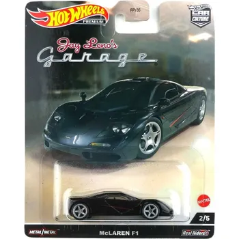 autíčko Hot Wheels Premium Jay Leno's Garage McLaren F1