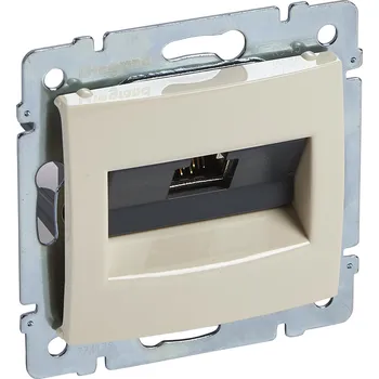 Rozvaděč LEGRAND Zás. VALENA 774172 1xrj45 Stp béž. 774172